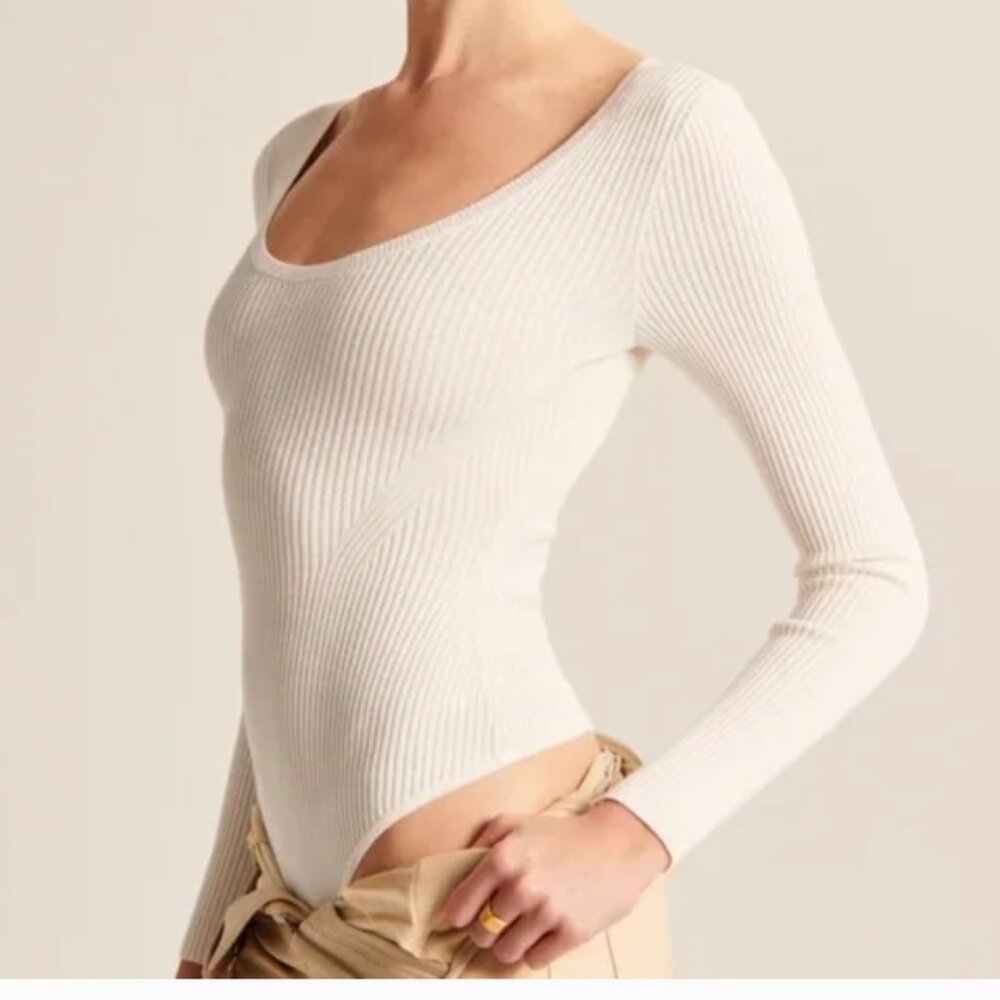 Scoopneck Sweater Bodysuit